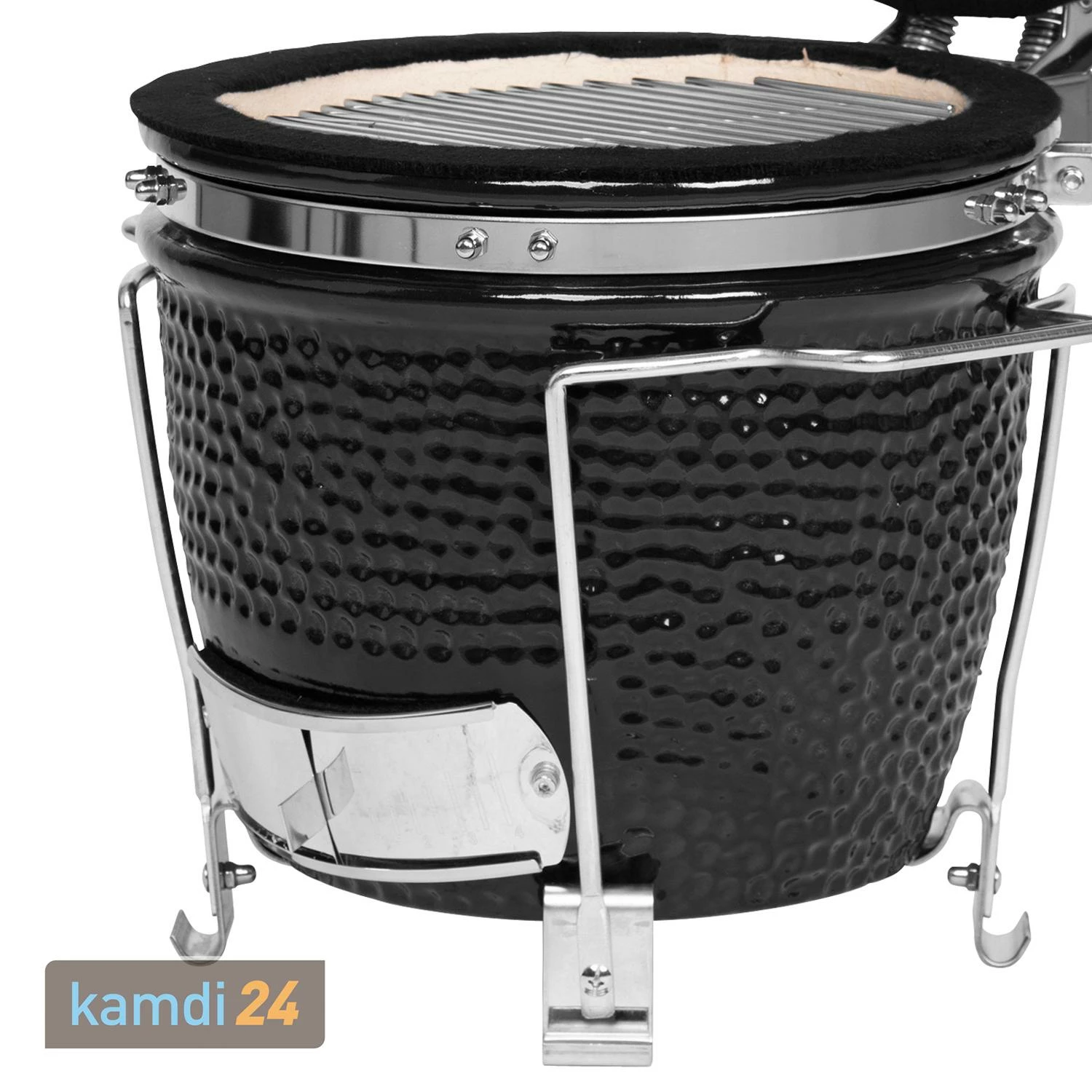 Yakiniku Keramik Grill Kamado Mini 11" Inkl. Tragegestell 7 Yakiniku Keramik Grill Kamado Mini 11" Inkl. Tragegestell – Bild 7