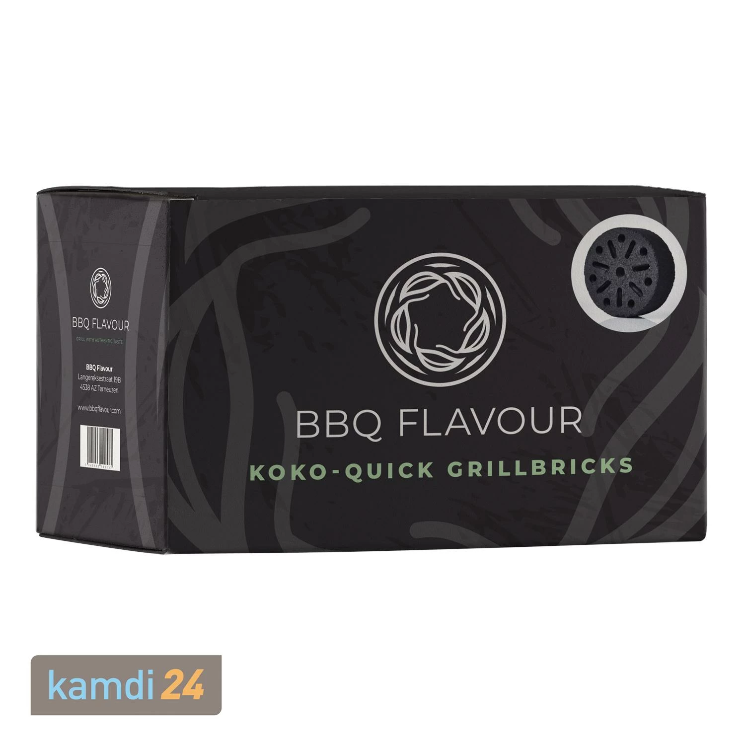 Yakiniku Kokosbriketts Rund 10 X 4 Stück 2 Yakiniku Kokosbriketts Rund 10 X 4 Stück – Bild 2