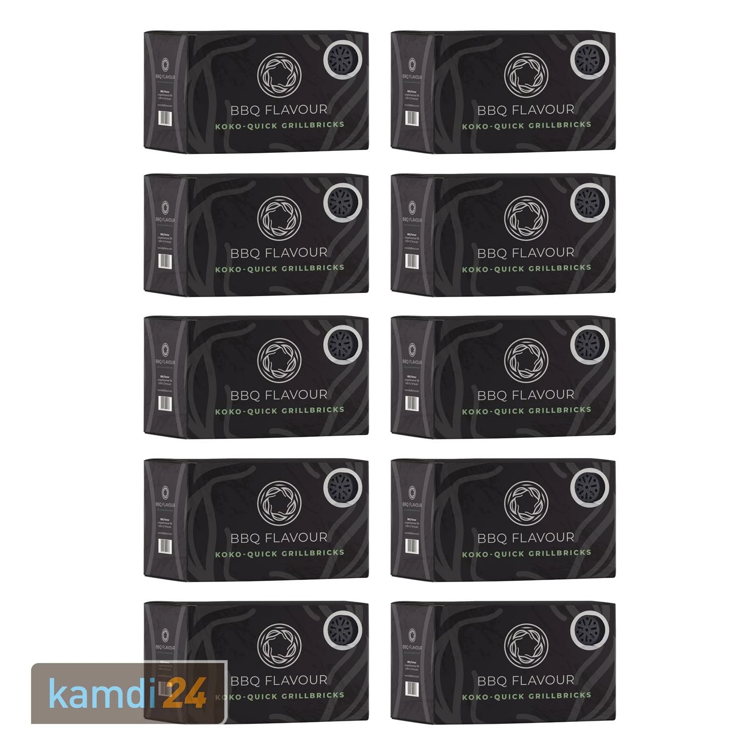 Yakiniku Kokosbriketts Rund 10 X 4 Stück 1 Yakiniku Kokosbriketts Rund 10 X 4 Stück